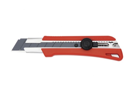 Slika Nož rdeč, s koleščkom, H25MM-L185MM