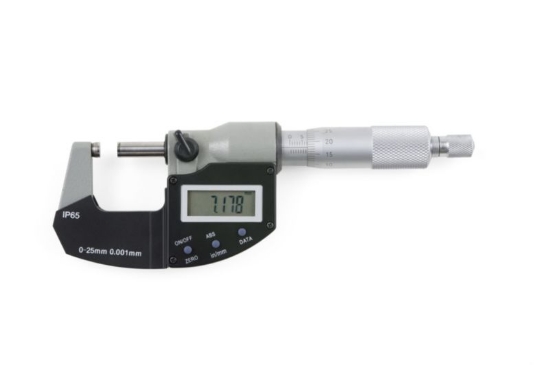 Slika Mikrometer, digitalni, (0-25MM)