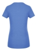 Ženska majica X-finity - modra majica, pogled od zadaj