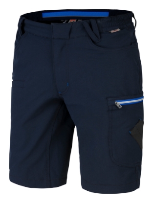 Slika Delovne hlače Stretch Evolution, kratke, modra