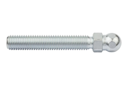 Navojni nastavek, jeklen, s krogličnim sklepom 