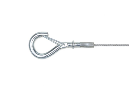 Jeklena pletenica z varovalno kljukico