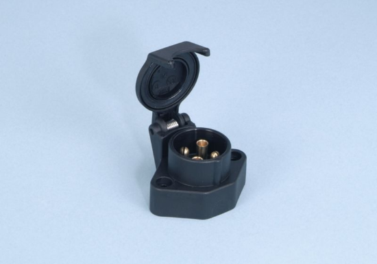 Vtičnica za 4-delni vtikač, 12-24 V