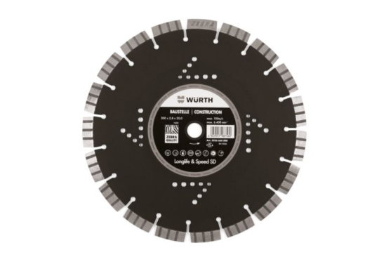 Diamantna rezalna plošča za gradbeništvo Longlife&Speed