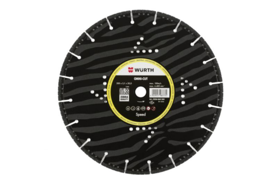 Diamantna rezalna plošča za grabišča Zebra Omni Cut