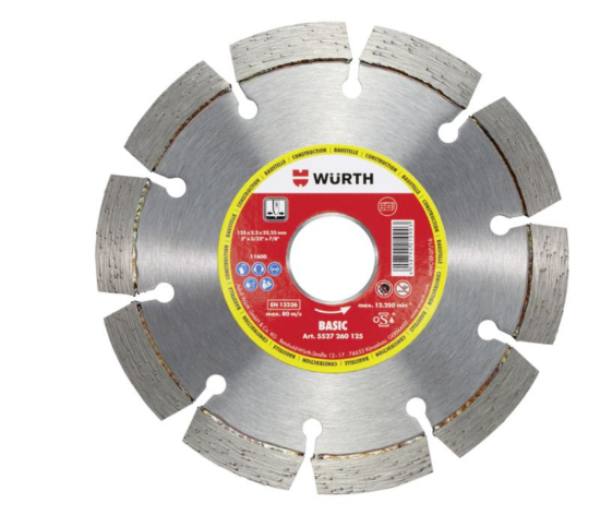 Diamantna rezalna plošča za gradbišča Basic