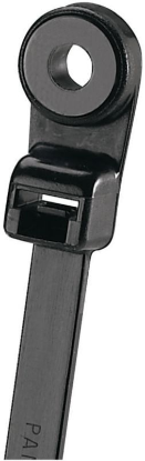 Kabelska kravata z očesom in plastično ključavnico, toplotno stabilizirana - industrijska kakovost 