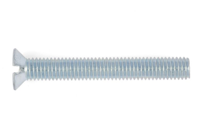 Vijak s poševno glavo z zarezami 