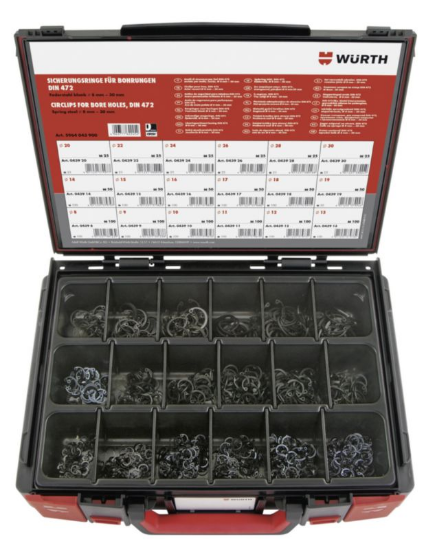 Obročni krogi za izvrtine 