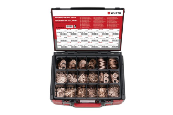 Sklop tesnilnih obročev DIN 7603 oblika A 