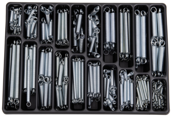 368-delni set nateznih vzmeti DIN 2095 za v sistemsko ohišje