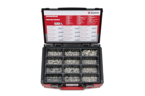 Okovi za zaključke žice, neizolirani, nabor 