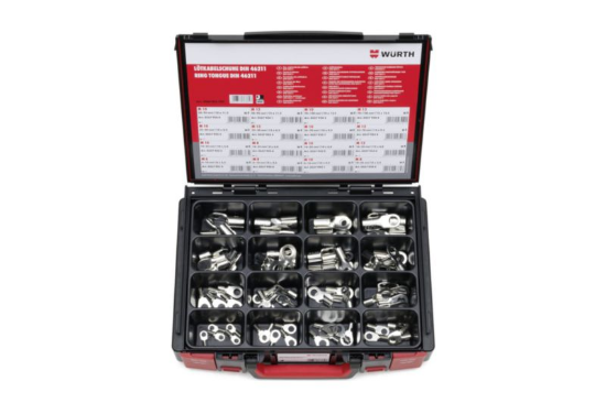 Kabelski nastavki za spajkanje, izbor po DIN 46211 