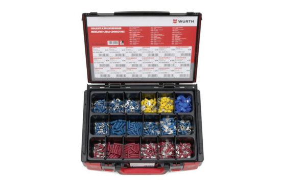 530-delni set kabelskih spojk v sistemskem kovčku