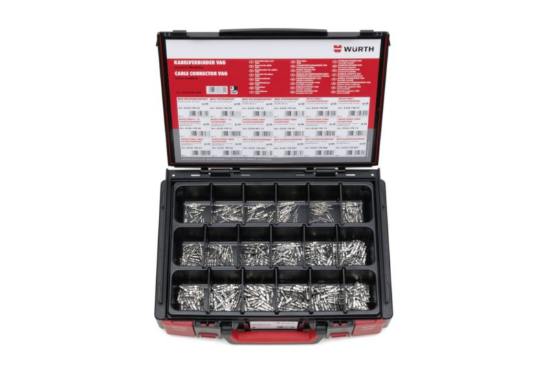 450-delni set kabelskih spojk v sistemskem kovčku