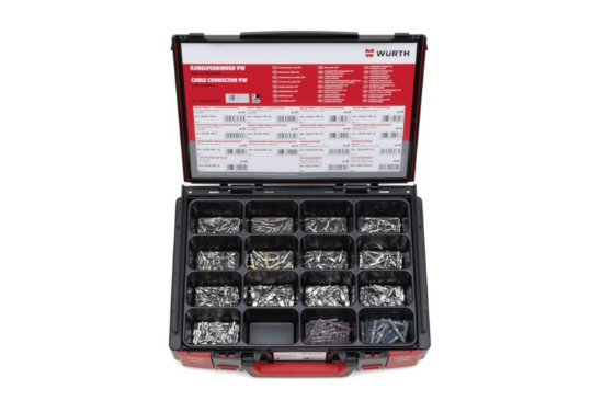 375-delni set kabelskih spojk VW v sistemskem kovčku
