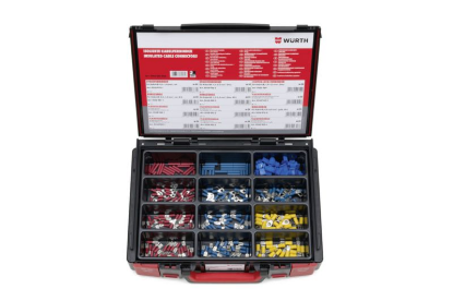 320-delni set izoliranih kabelskih spojk v sistemskem kovčku