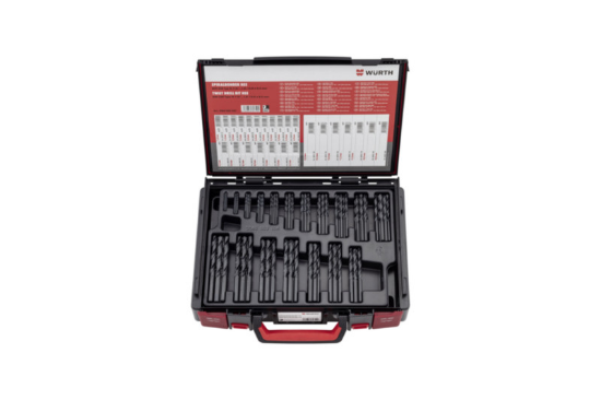 Set svedrov DIN338 HSS v sistemskem kovčku