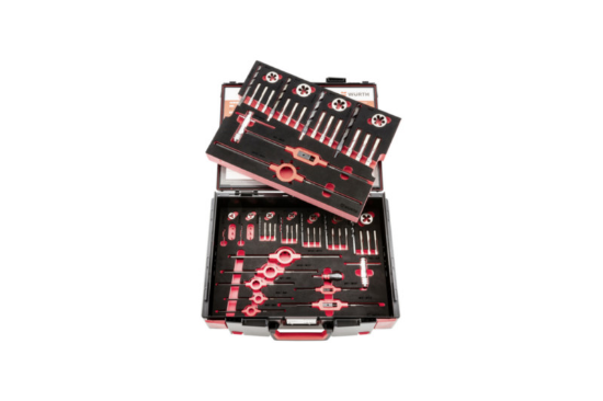 67-delni set za vrezovanje navojev HHS 2.0, v kovčku