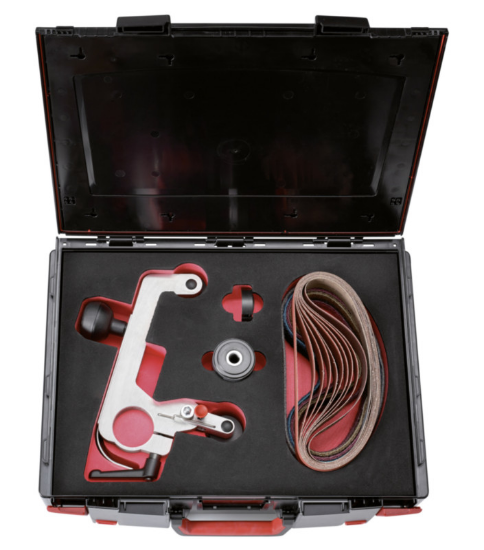 Set za brušenje cevi v sistemskem kovčku