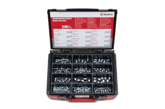 155-delni set nastavkov in matic za zavorne cevi