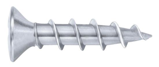 Vijak za izdelavo oken, z dvignjeno poševno glavo FBS 