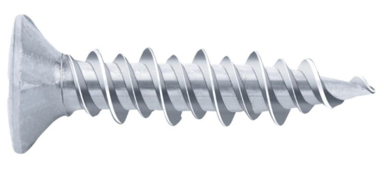 Vijak za izdelavo oken, z dvignjeno poševno glavo FBS 2 