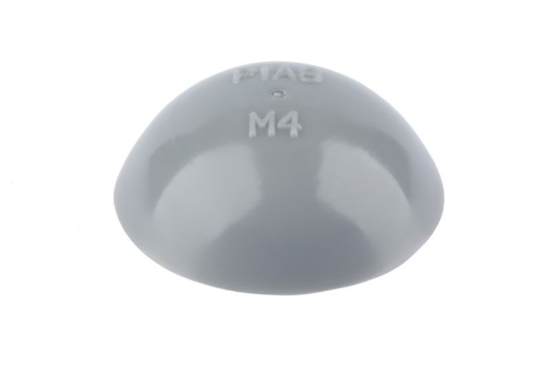 Plastični pokrovček s tesnilnim robom 