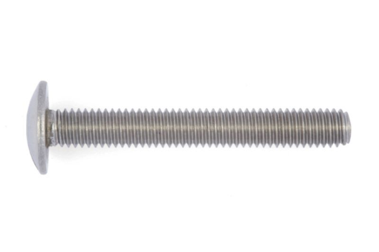 Vijak z okroglo glavo z zarezami 