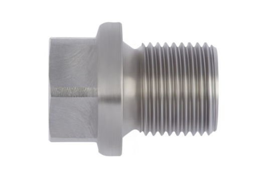 Tesnilni čep s šestkotno glavo in ovratnikom 