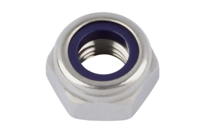 Šestkotna matica, nizek profil, z vpenjalnim delom (nekovinski vložek) 