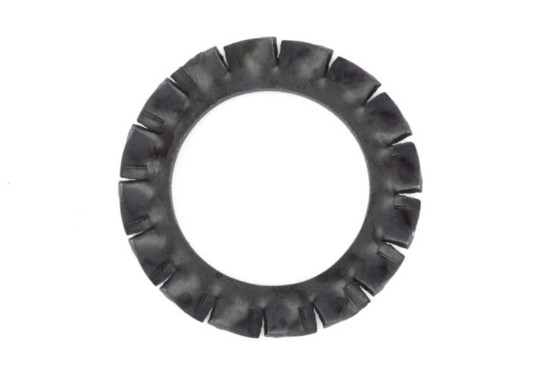 Zunanja nazobčana varovalna podložka, z zunanjimi zobmi, oblika A 