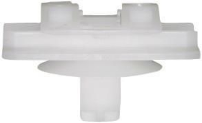 PVC pritrdilni čep, transparentni