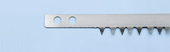 List za žago s koničastim nazobčanjem 