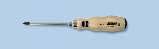 Philips izvijač z lesenim ročajem