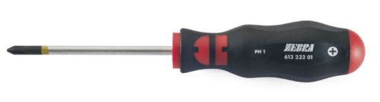 Philips izvijač, mat kromiran