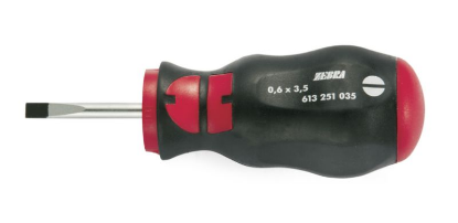 Ravni izvijač, kratek