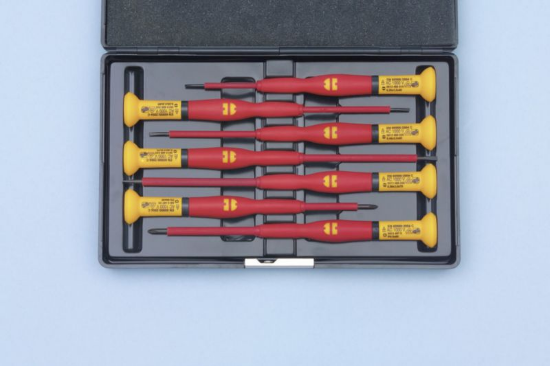 7-delni set ravnih izvijačev Philips VDE za finomehanike