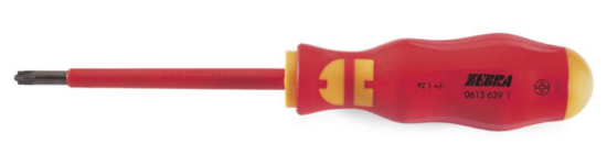 Ravni izvijač Pozidriv VDE