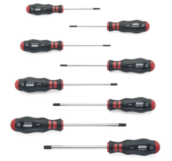 8-delni set TX izvijačev