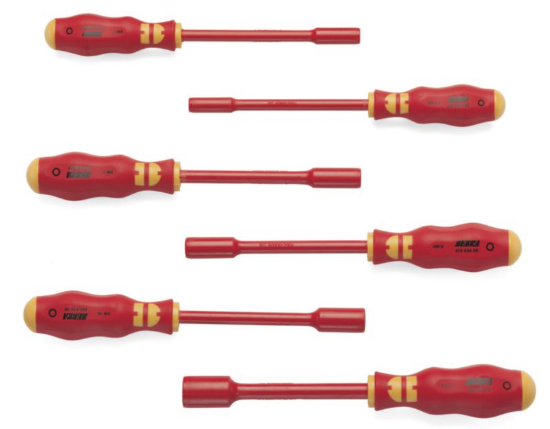 6-delni set natičnih izvijačev VDE