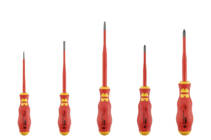 Set ravnih izvijačev Philips VDE