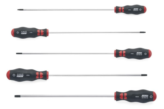 5-delni set TX podaljšanih izvijačev