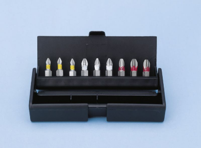 9-delni set nastavkov 1/4" Pozidriv