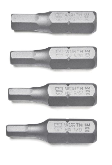 Šestkotni nastavek za vtičnike imperialni, 4 kosi. 