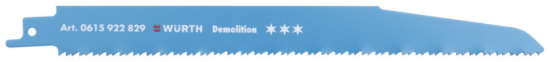 Rezila za sabljasto žago za kovino, Demol.