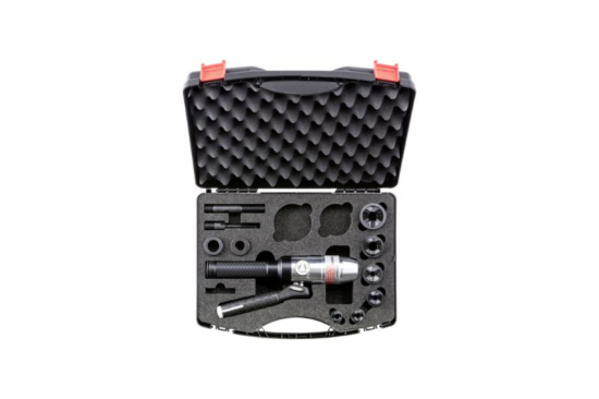 Set luknjačev za pločevino z ročno hidravlično stiskalnico