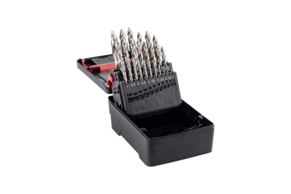 Set spiralnih svedrov za kovino Smartstep, 25 kosov
