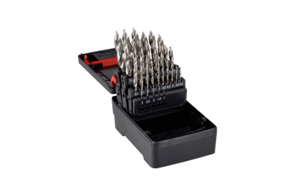 Set spiralnih svedrov za kovino Smartstep, 29 kosov