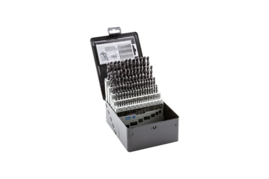 Set spiralnih svedrov za kovino DIN338 MFDV HSCO 